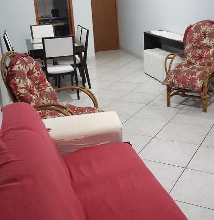 Apartamento Guilhermina Vista Para O Mar Praia Grande Dış mekan fotoğraf
