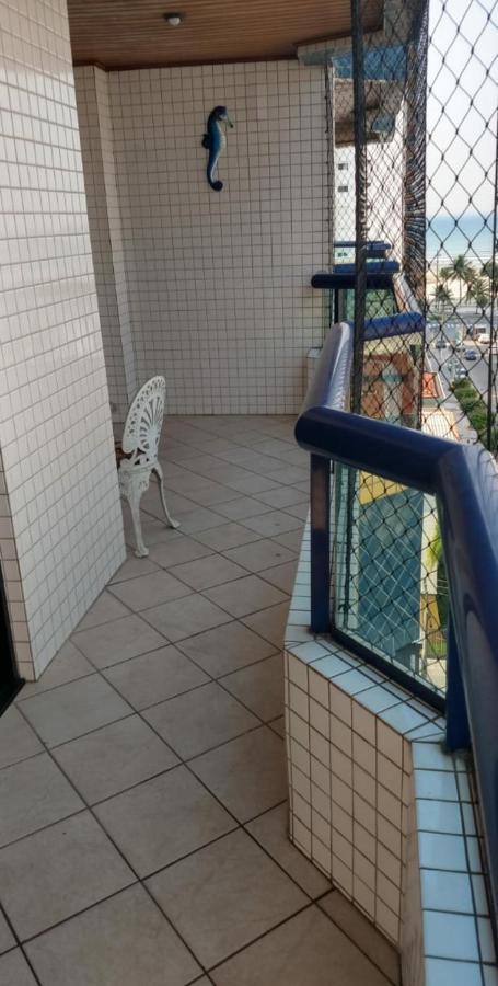 Apartamento Guilhermina Vista Para O Mar Praia Grande Dış mekan fotoğraf